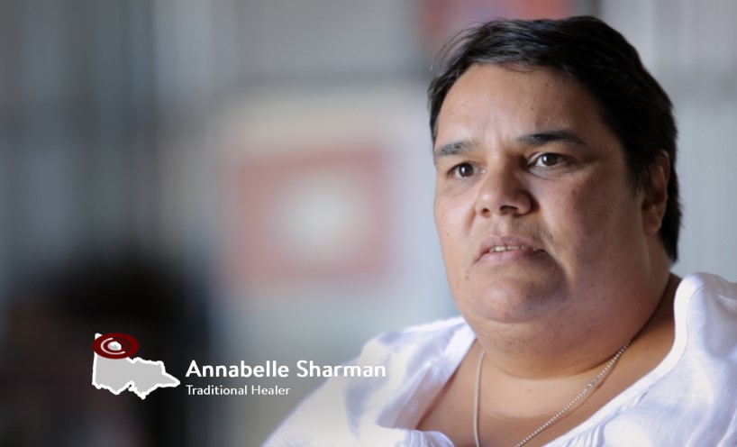 Annabelle Sharman in Returning our Ancestors